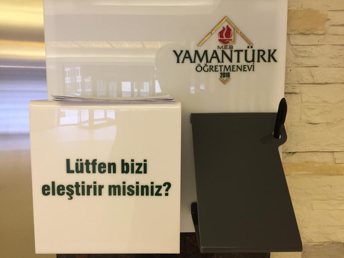 Yamanturk Ogretmenevi Hotel Çamlıhemşin Bagian luar foto